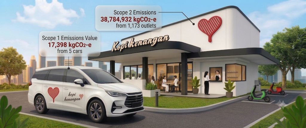 kg CO₂e Total Scope 1 & 2 Emissions