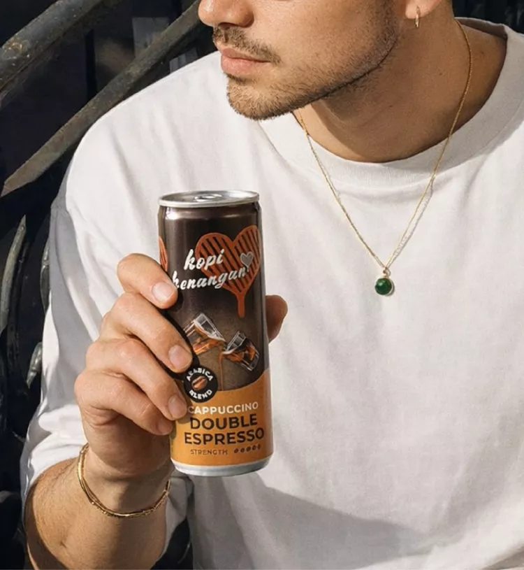 Kaleng Kopi Kenangan Cappuccino Double Espresso